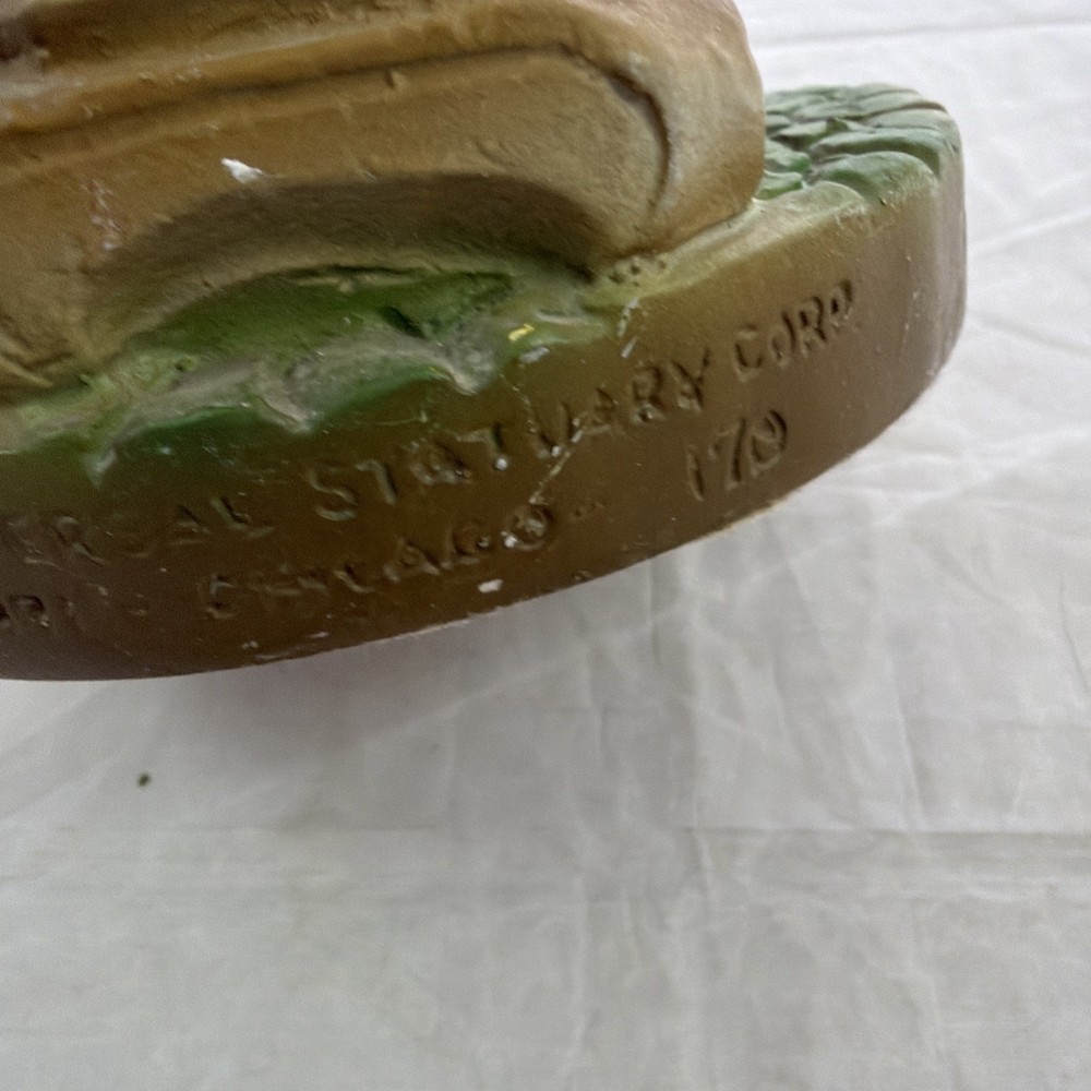 Vintage 1971 Universal Statuary WC Fields 16” Statue