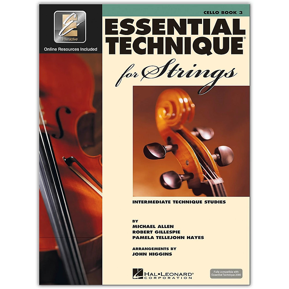 Hal Leonard Essential Technique for Strings - Cello (Book 3 with EEi)