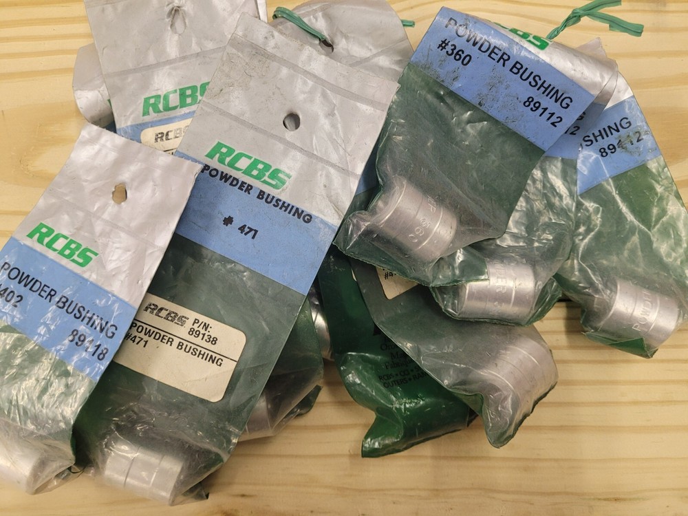 RCBS  Powder Bushing Various Sizes *You Pick*