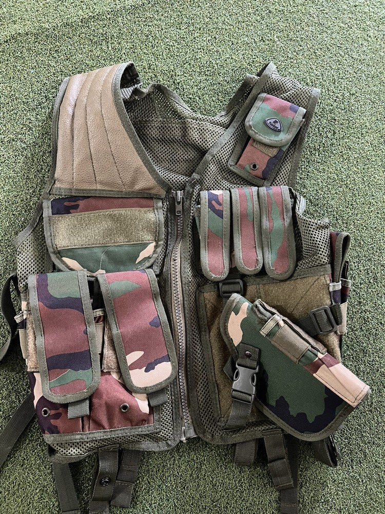 Fidragon Tactical Vest Camo Green
