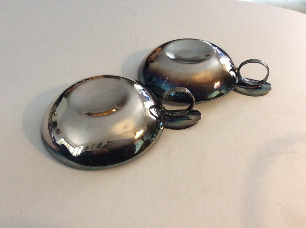 Crested Silver Wine Taster Bowl Or Porringer