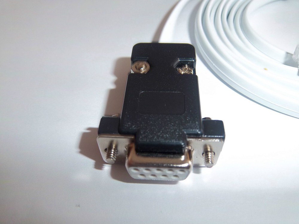 UNITRONICS PLC DSUB9 TO RJ12 DATA CABLE
