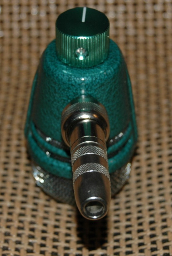 Custom Darome 431 Harp Harmonica mic with Hi-Z Dynamic Element 1/4" jack, Green!