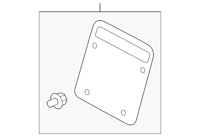 Genuine Nissan Seat Back Panel 88609-6JD0A