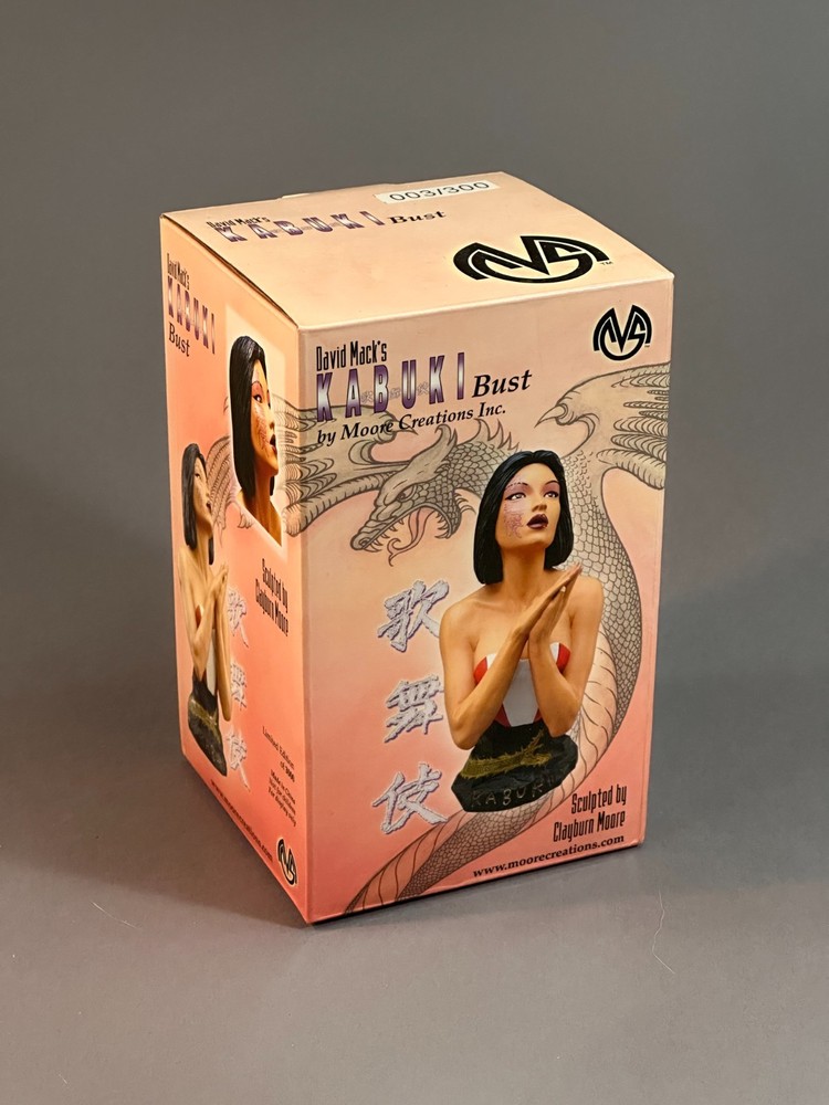 CS Moore Studio and David Mack's Kabuki Bust #1/3000! RARE! FIRST EDITION PIECE!