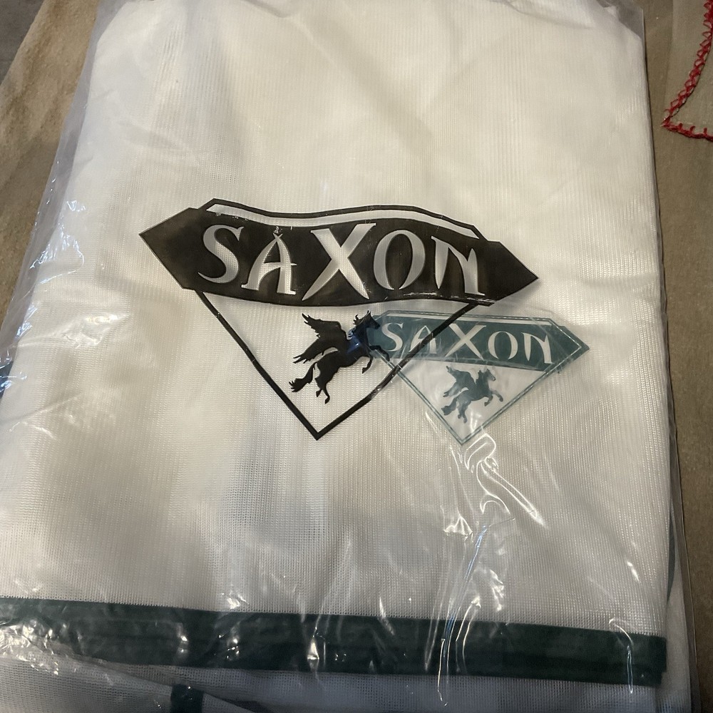 Saxon Fly Sheet - New. Size 78 White And Green