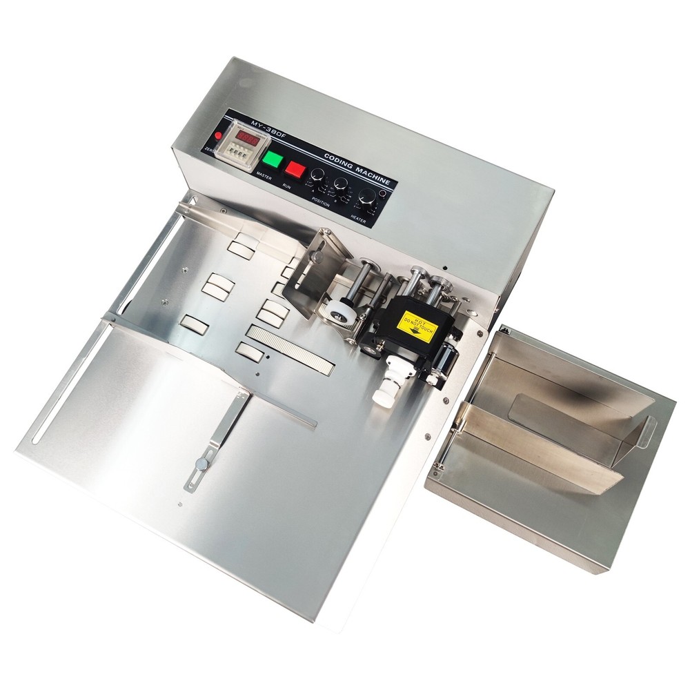 110V Continuous Date Coding Machine Ink Wheel Coding Machine for Package Printi
