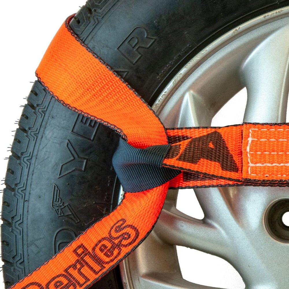 8-Point Roll Back Car Tie Down Kit - Snap Hook & Chain Tail 4 Pack PROSeries