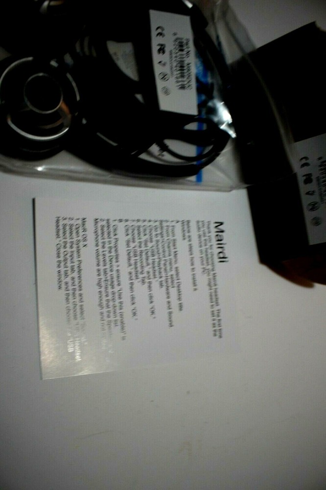 MAIRDI COMMUNICATION HEADSET FRONT-RUNNER M805DUC