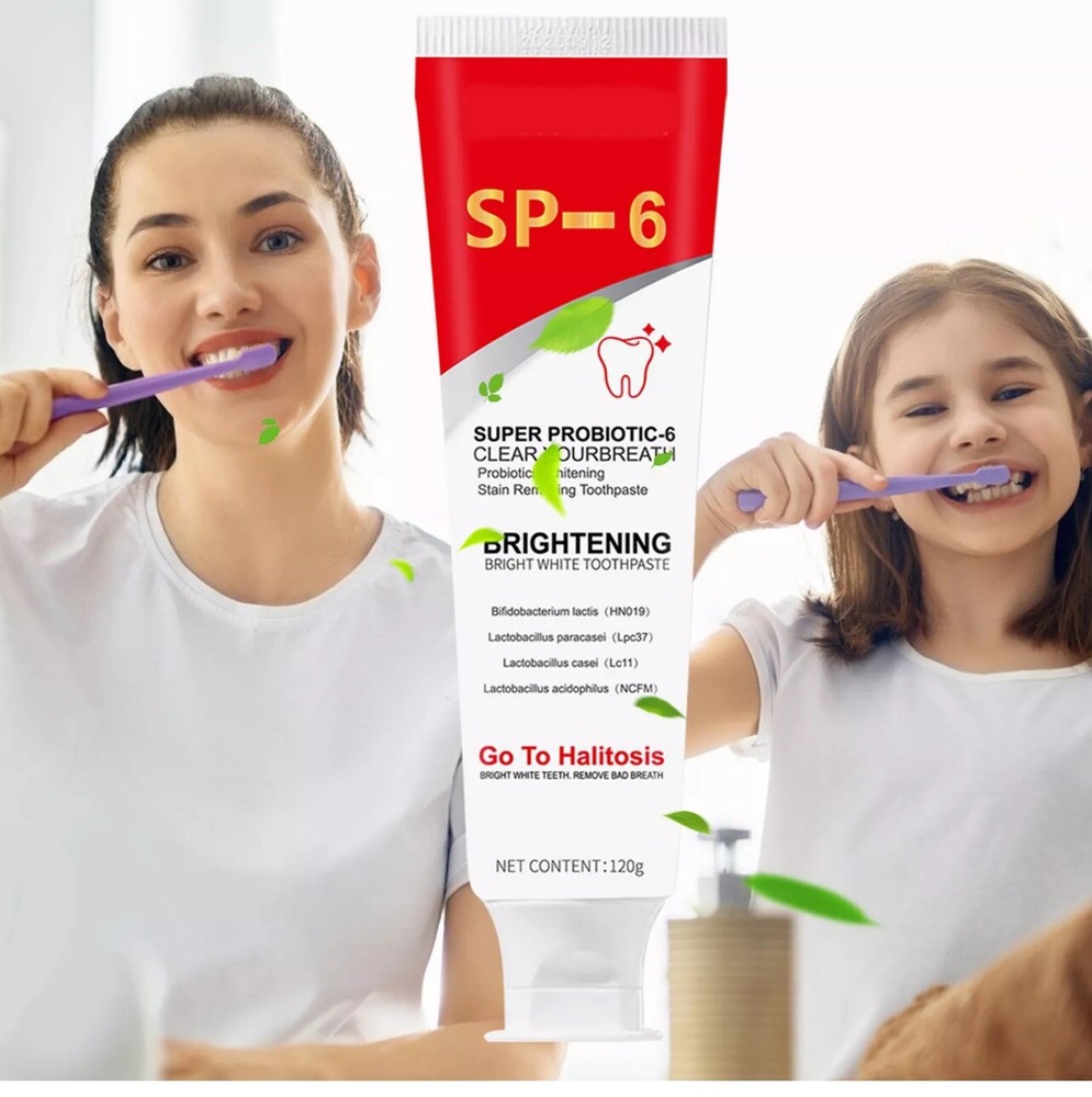 4Pcs Super Probiotic SP-6 Toothpaste
