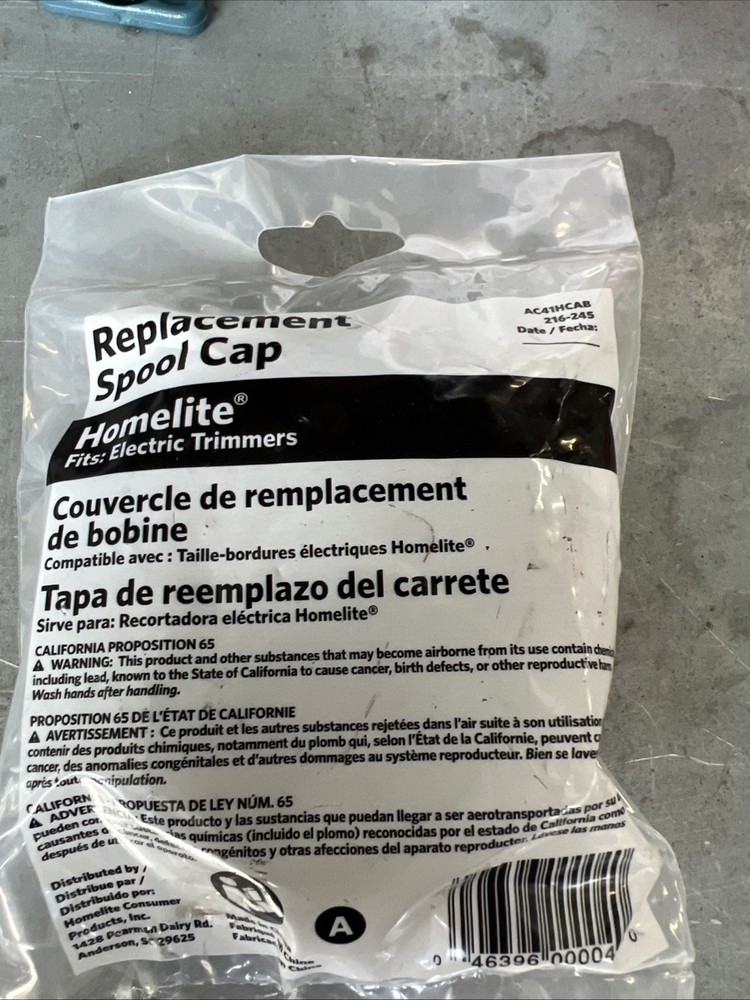 Homelite AC41HCAB Replacement Spool Cap