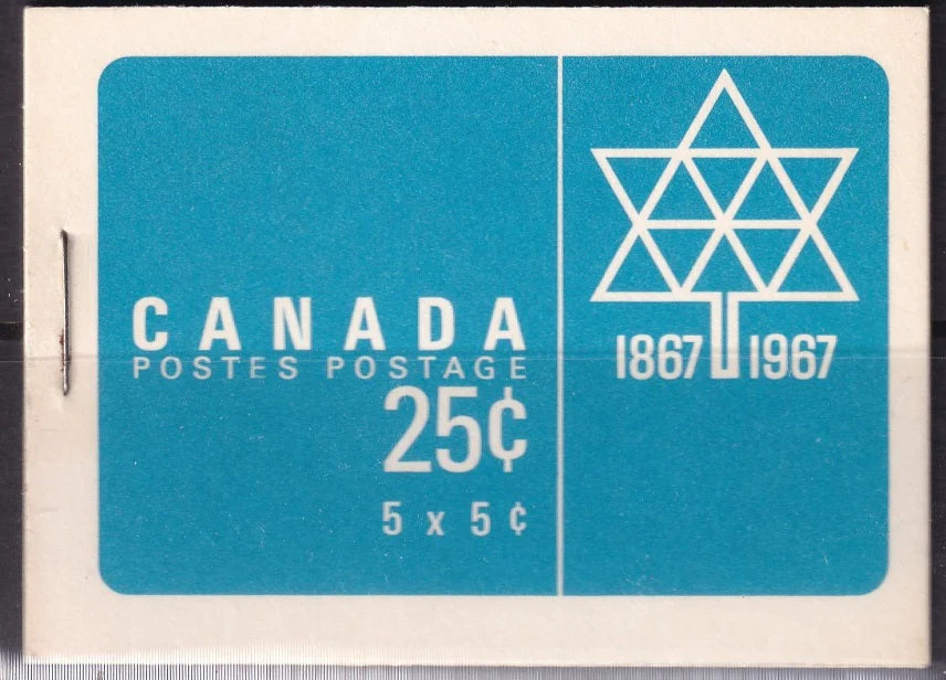 Canada 1967 Sc BK55  booklet MNH**
