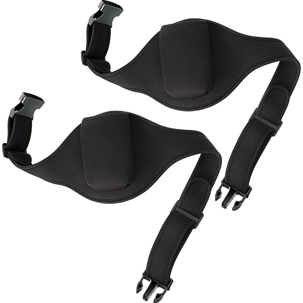 Pack of 2 Microphone Belt Taille unique, Black Classic