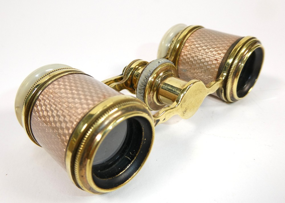 Opera Glasses Theatre Enamel circa 1900
