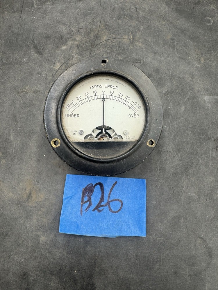 Hickok Electrical Co. Model 46 Yards Error Gauge