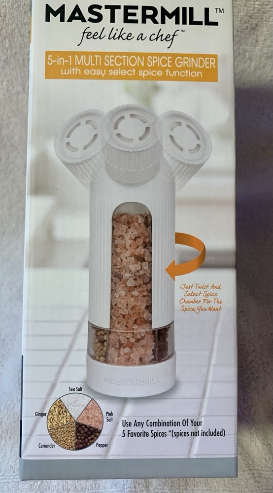 MasterMill® 5-in-1 Spice Grinder