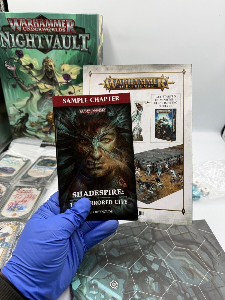 Warhammer Underworlds Nightvault Core Set Incomplete Read Description