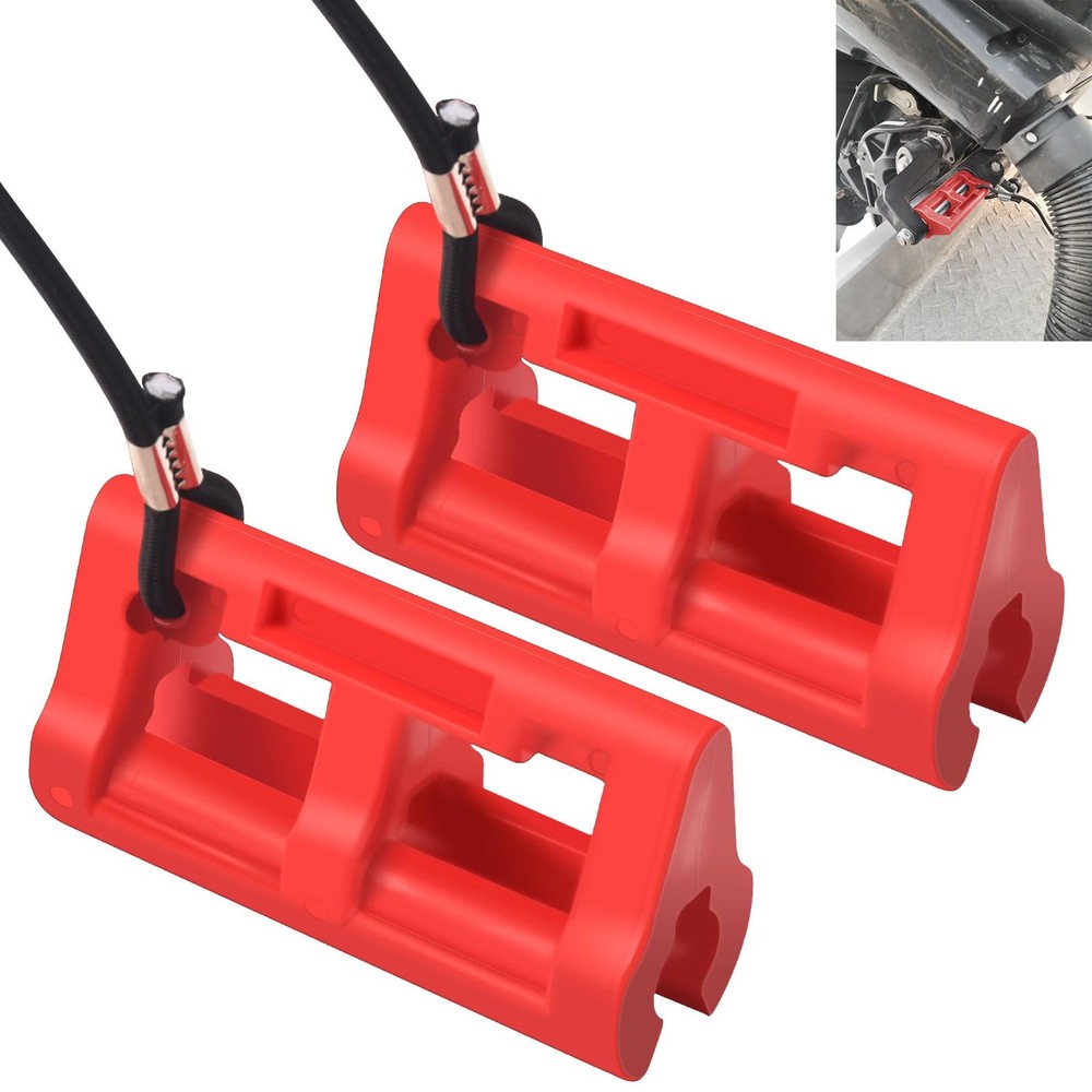 4" Steer Stop Outboard Hydraulic Steering Lock, 4 inches, Red