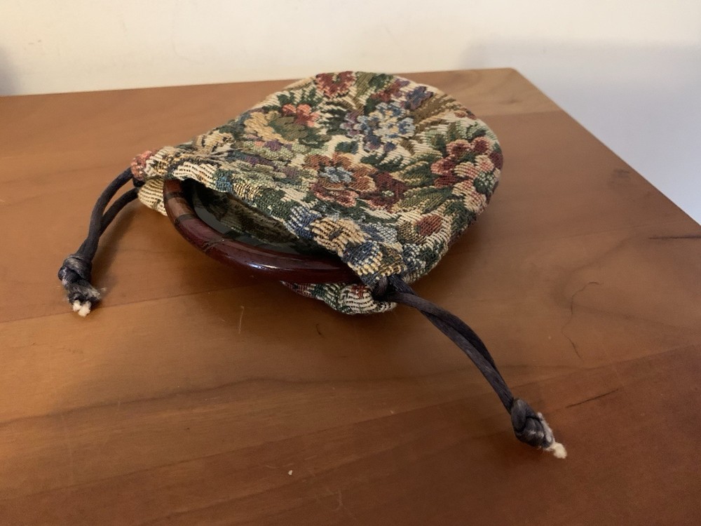 Handmade Mirror With Cloth Pouch