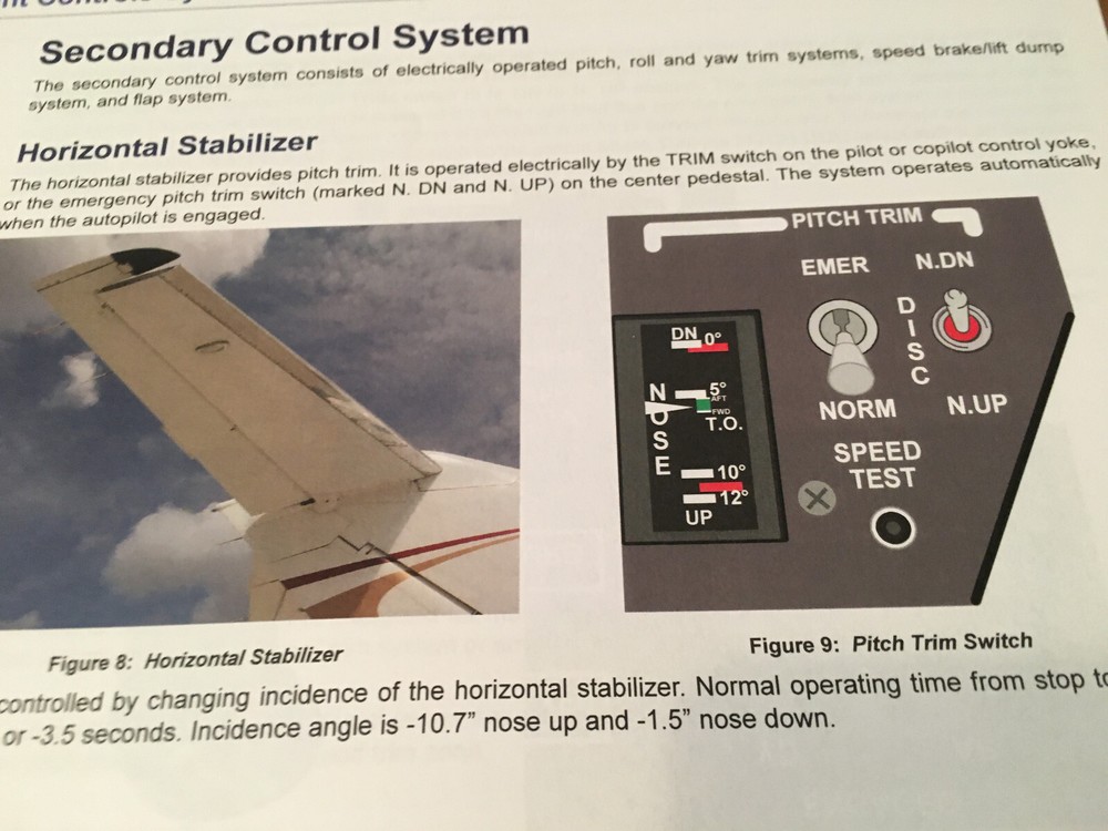 BeechJet 400A Flight Controls Systems Booklet Manual