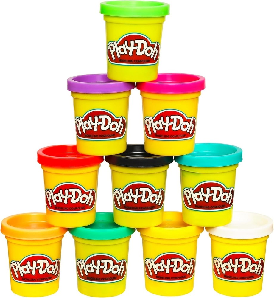 Imagination Unleashed: Play Doh 10-Pack Non-Toxic Modeling Compound for Ages 2+