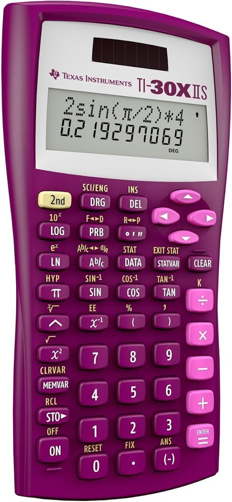 Lightweight TI-30XIIS Raspberry Calculator with Advanced Statistical Functions
