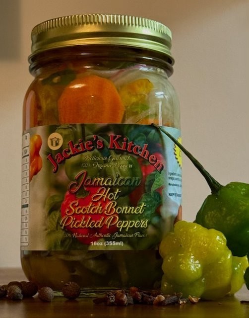 Jamaican Hot Scotch bonnet peppers.