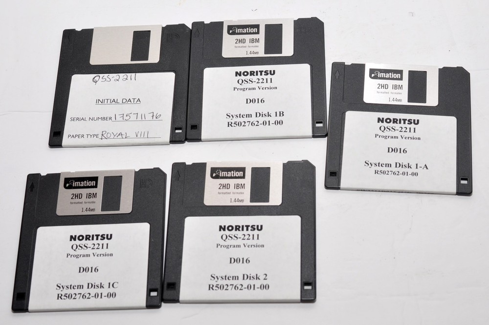 Original Noritsu Upgrade Disk System Software QSS-2211