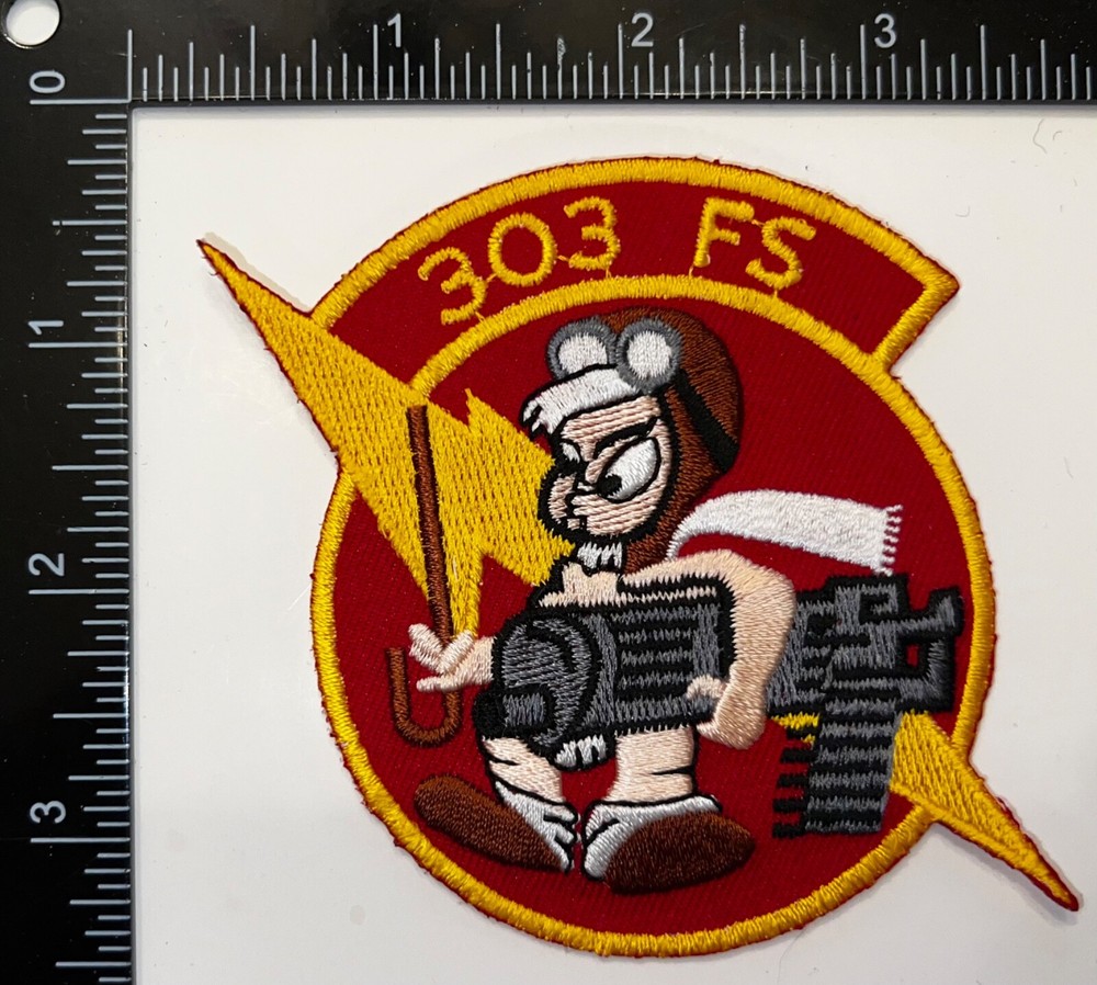 USAF 303rd Fighter Squadron Patch