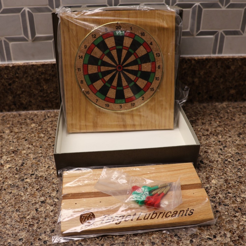 Desktop Mini Dart Board Game-Includes  Target Board Stand plus 6 Mni Darts