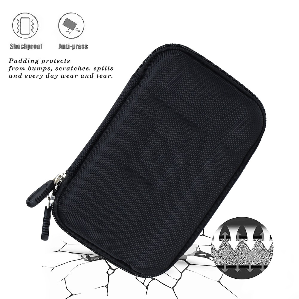 Multi-Purpose Gadget Case Black - HDD, USB Flash Drives, Adapters, SD Cards