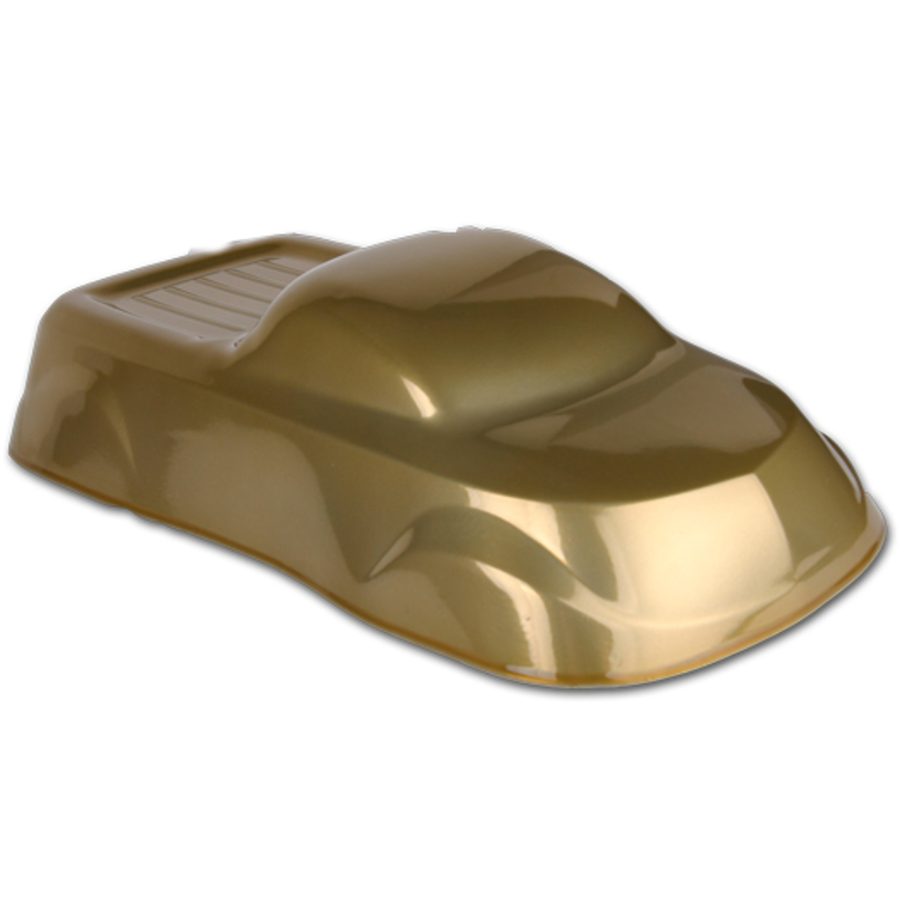 POWDER COATING PAINT Translucent Brass 1LB (.45KG)