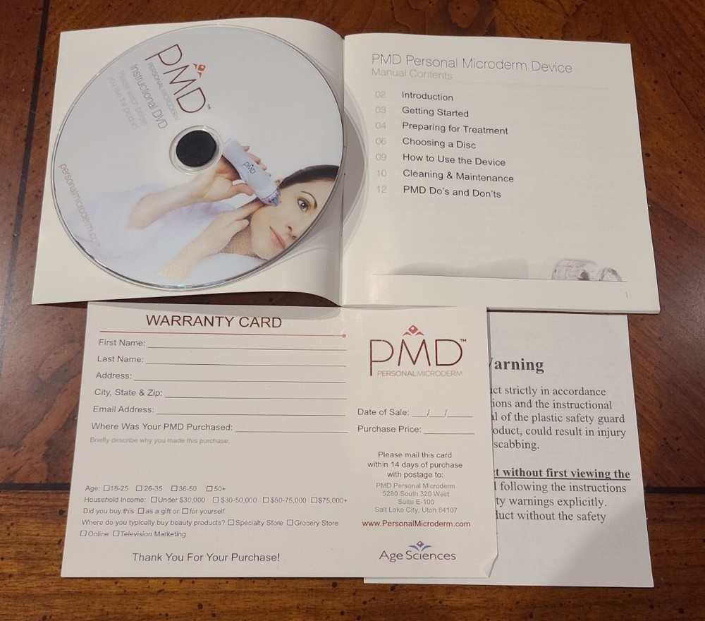 PMD PERSONAL MICRODERM System Tool - Tested, Works