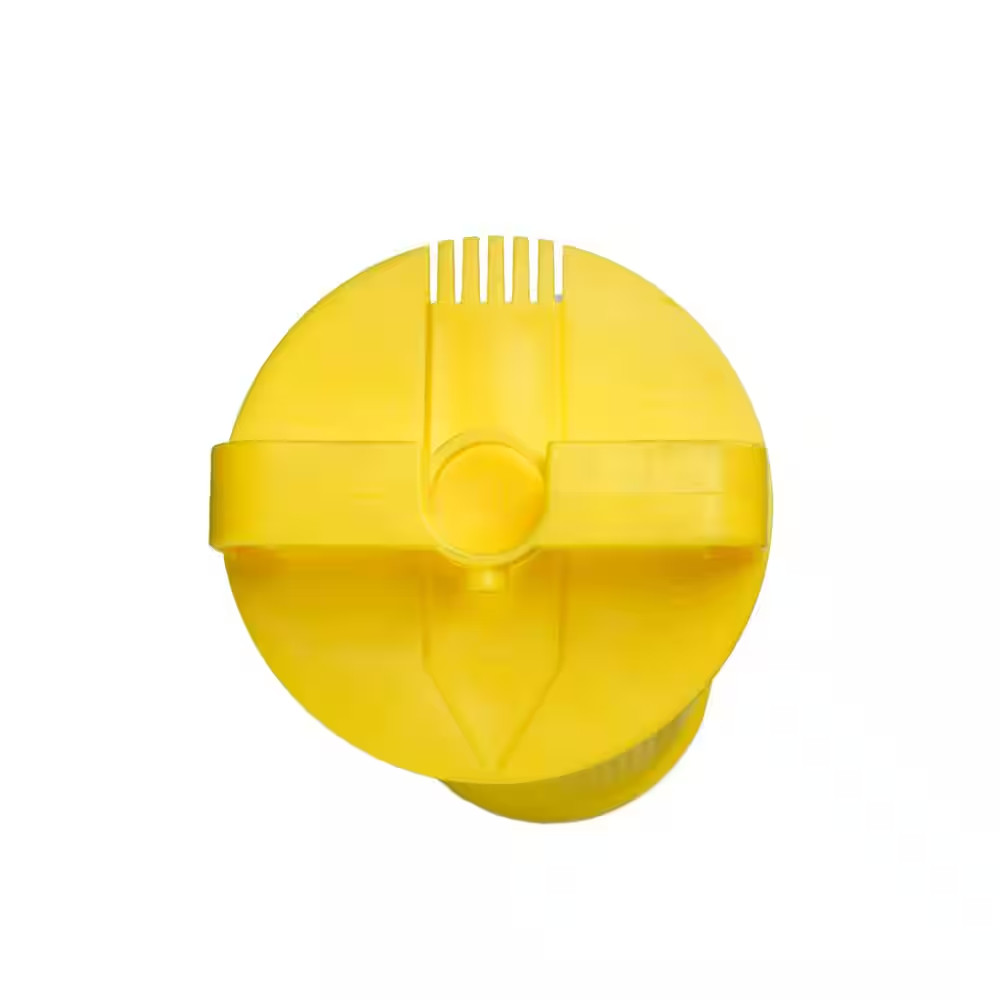 4 In. Septic Tank Tee Effluent Filter Yellow