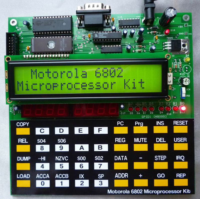 6802 Microprocessor Kit