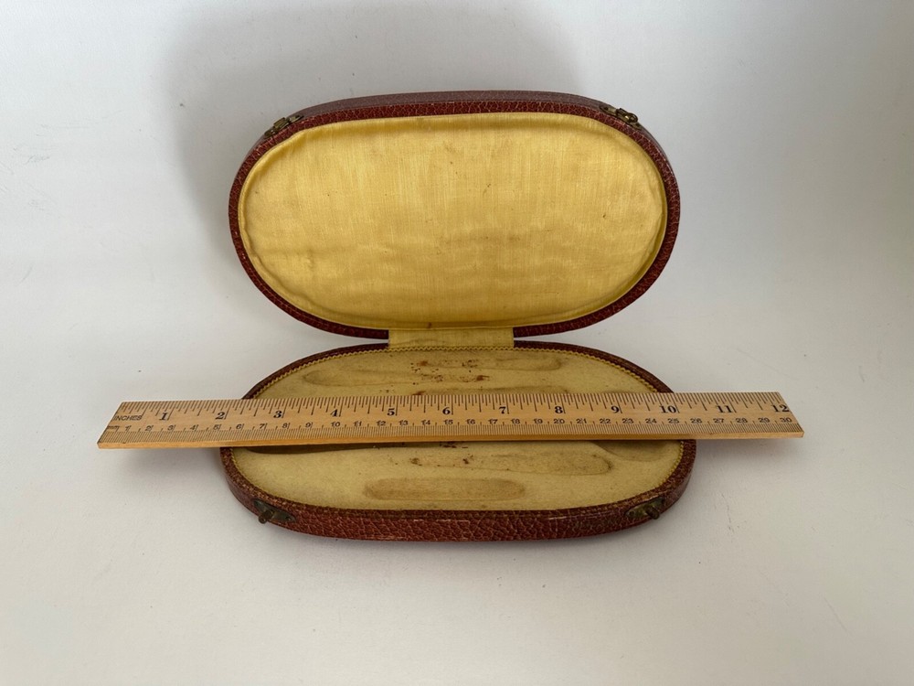 Antique Vintage Sewing Travel Empty Box