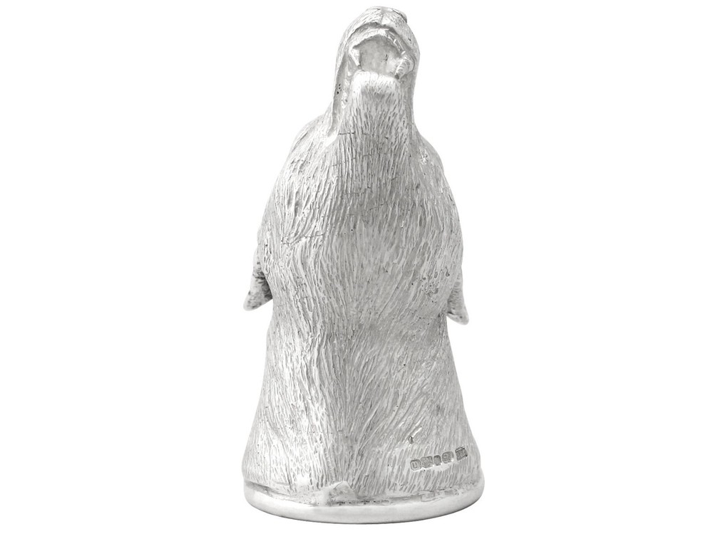 Sterling Silver Fox Head Stirrup Cup - Contemporary 2012