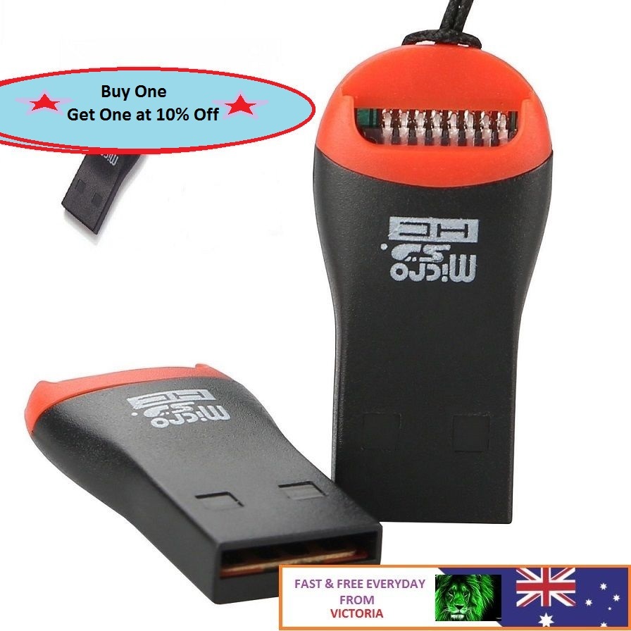 New Memory Card Reader Adapter for Micro SD SDHC USB 2.0 Card Storage