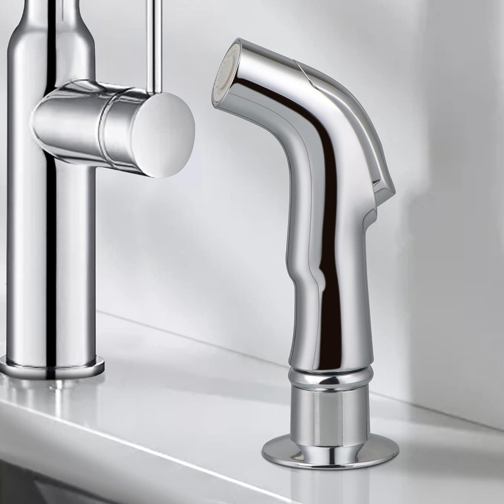 Universal Sink Spray Attachment – Pull-Out Faucet Sprayer Replacement for