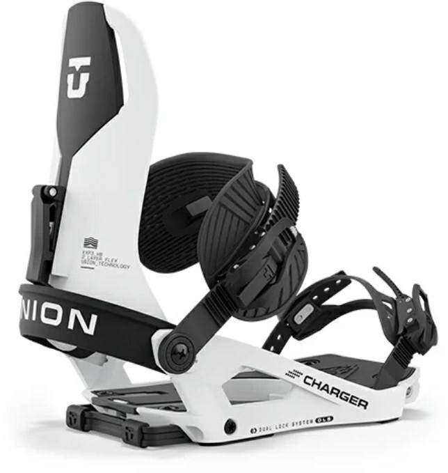 Union Charger Splitboard Bindings Size Large White 2023 New