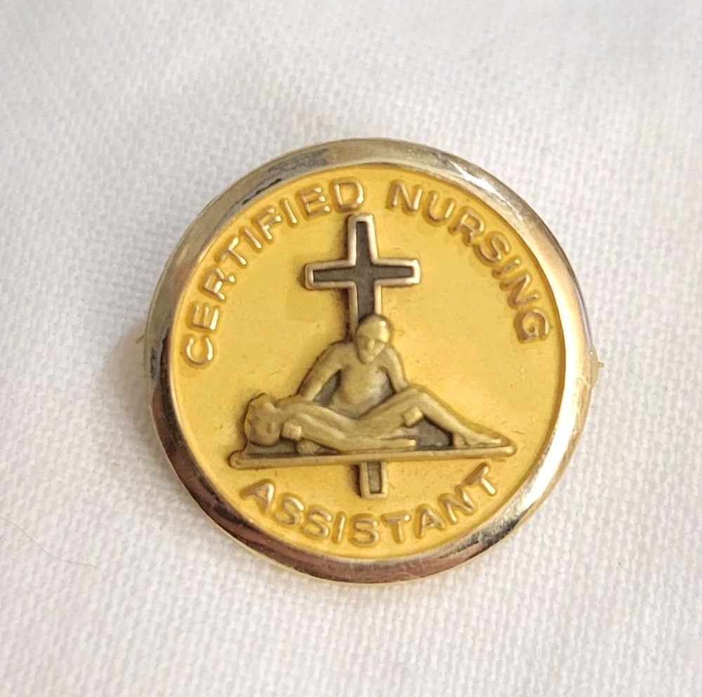 Certified Nursing Assistant Lapel Pinback 1/10 10K
