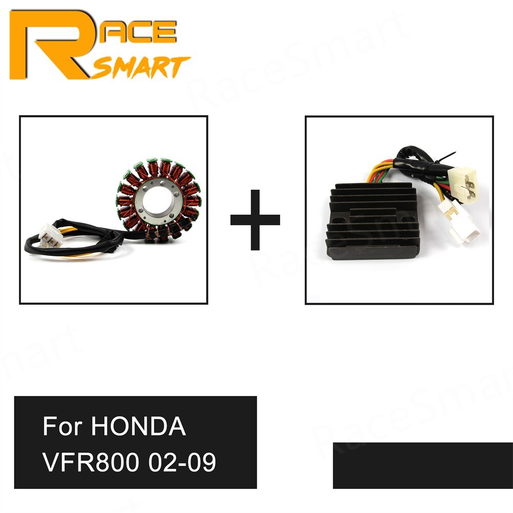 Stator Coil + Regulator Rectifier For Honda Interceptor 800 VFR800 2002 - 2009