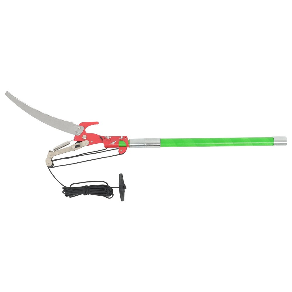 Pole Saw Combo 8-Section Telescoping Green Poler & 27FT Extendable Tree Trimme
