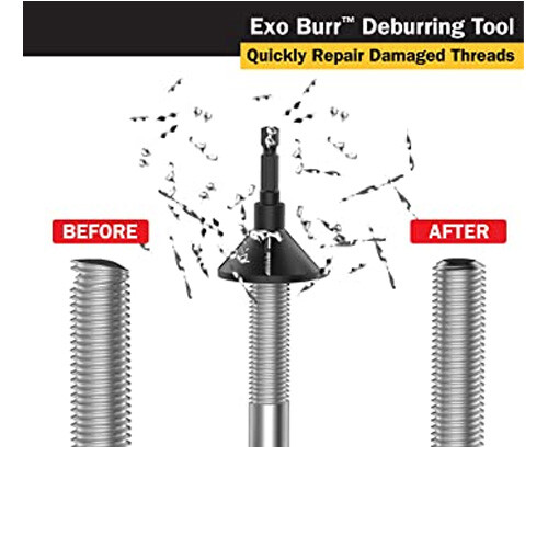 Titan Tools 51951 Exo Burr Deburring & External Chamfer Tool (4-12mm)