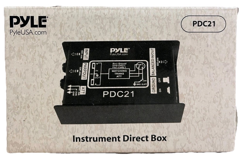 PDC21 Direct Injection Audio Box