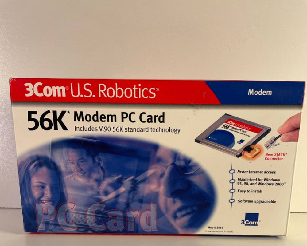 3Com U.S.Robotics 56K Modem PC Card MOD 3056