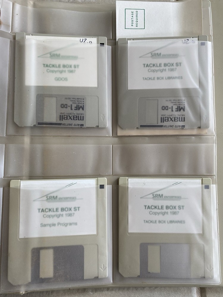 Very Rare Atari ST Internals Documentation-Tackle Box ST Version 2.0-900 pages