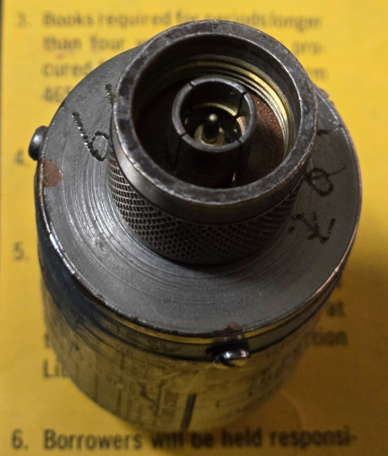 Struthers Electronics Model: GIL-360-2 Power Head see measured Ω data 10M-10 GHz