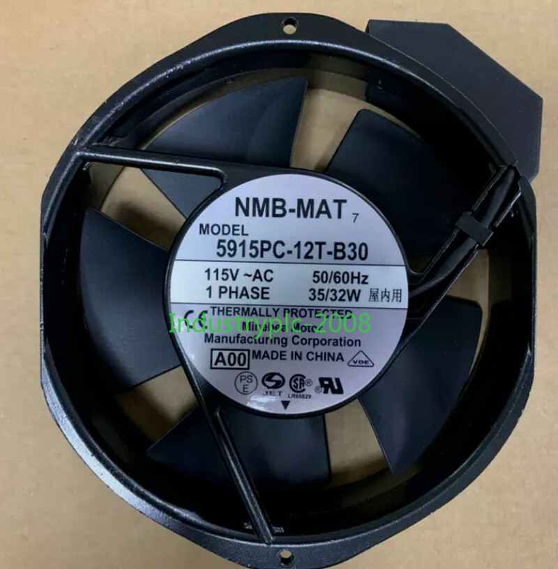 1pc NEW NMB-MAT 5915PC-12T-B30-A00 Fan 115V 50/60Hz 35/32W 5915PC-12T-B30 NEW