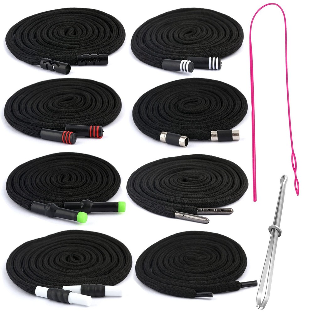 Hoodie Drawstring String Cord: 8 Pcs Pants Drawstrings for Sweatpants Shorts ...